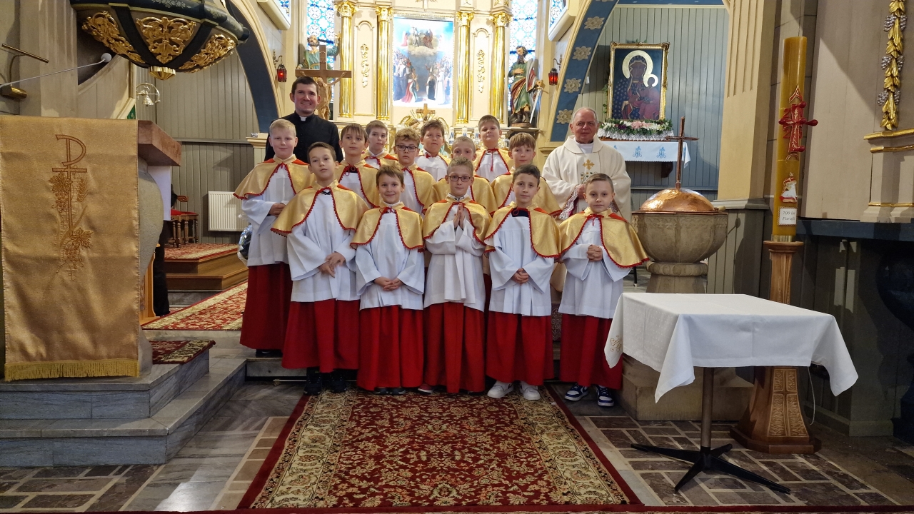 Przyjęcie na Ministrantów Łososina Górna