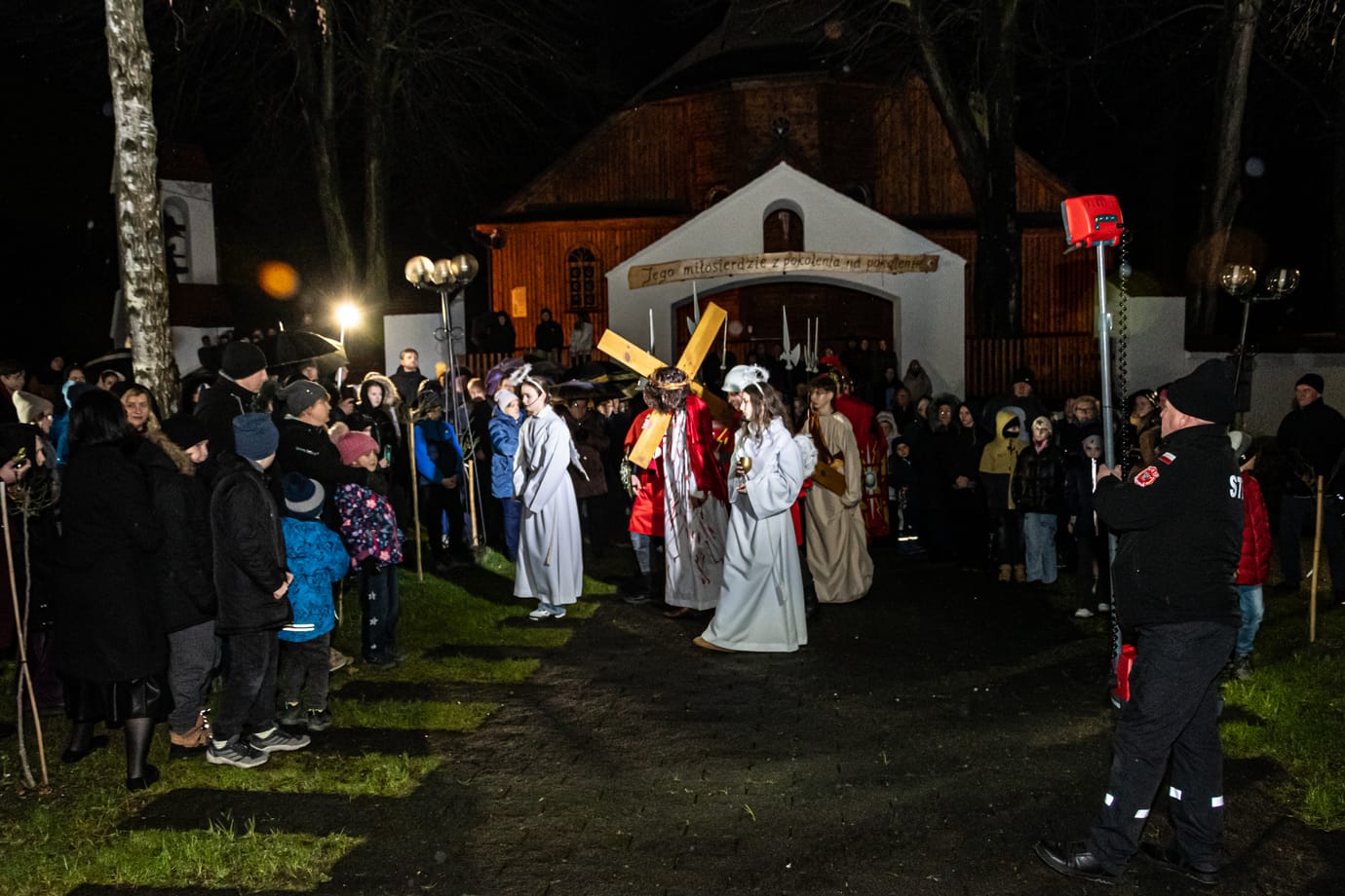 Misterium pasyjne grupy „Campana” w Łososinie Górnej
