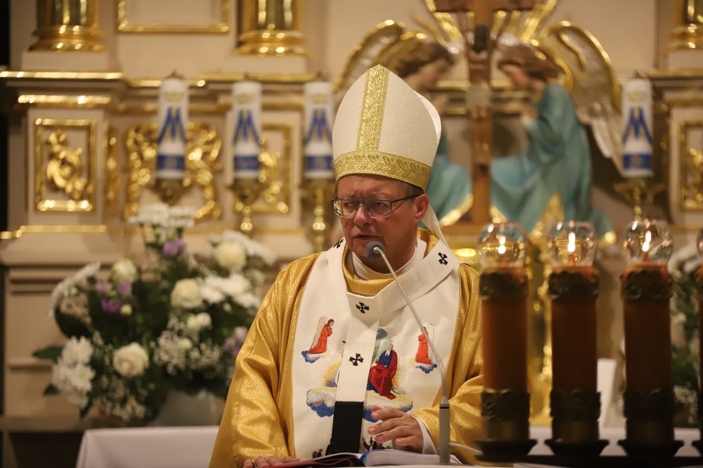 Kard Grzegorz Ryś w Łososinie Górnej: przesłaniem Błogosławieństw Chrystusa jest głoszenie Miłości